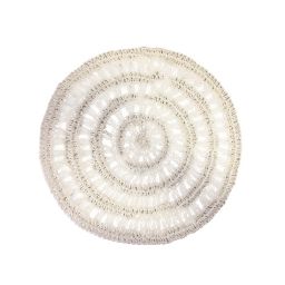 Everhome™ Crochet Paper Placemat in White