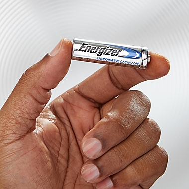 Energizer&reg; Ultimate 4-Pack AA 1.5-Volt Lithium Batteries. View a larger version of this product image.