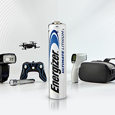 Energizer&reg; Ultimate 4-Pack AAA 1.5-Volt Lithium Batteries. View a larger version of this product image.