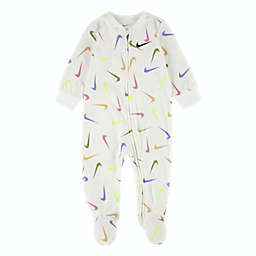 Nike® Size 3M Footed Coverall in Cream