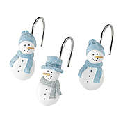 Avanti Frosty Friends Shower Hooks in White (Set of 12)