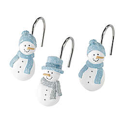 Avanti Frosty Friends Shower Hooks in White (Set of 12)