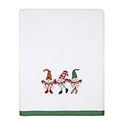 Avanti Merry Gnomes Bath Towel in White