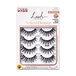 KISS® Lash Couture™ 4-Count Naked Drama Eyelashes Ruffle Lashes