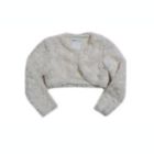 Alternate image 0 for Bonnie Baby&reg; Size 2T Faux Fur Cardigan in Ivory