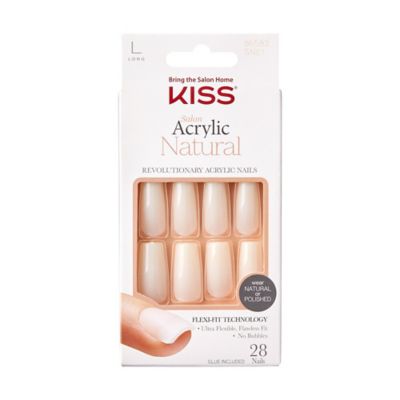 KISS&reg; Salon Acrylic Natural Nails in Bareskinned