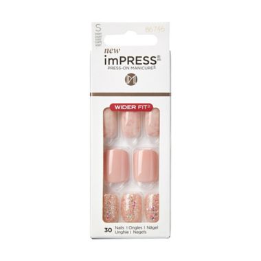 KISS&reg; imPRESS Color&reg; Press-On Manicure&reg; Wider Fit in Just a Dream. View a larger version of this product image.