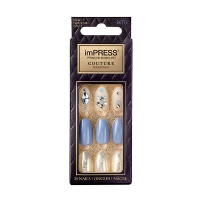 KISS&reg; imPRESS&reg; Press On Manicure&reg; Couture Collection in Blue Mood