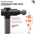 Alternate image 4 for Sharper Image&reg; Powerboost Deep Tissue Massager in Black