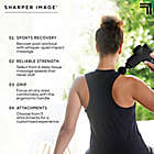 Alternate image 3 for Sharper Image&reg; Powerboost Deep Tissue Massager in Black