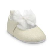 carter's&reg; Size 3-6M Mary Jane Dressy Shoe in White