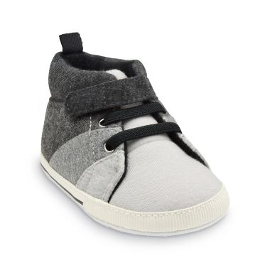 carter's&reg; Ombre Mid-Top Sneaker in Grey. View a larger version of this product image.
