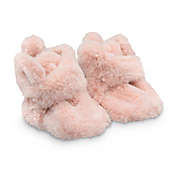 goldbug&trade; Size 12-18M Faux Fur Wrap Slipper in Pink