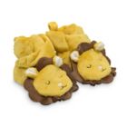 Alternate image 0 for goldbug&trade; Size 6-12M Lion Wrap Slipper in Brown