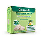 Alternate image 0 for Cleancult 32-Count Dishwasher Tablets in Lemongrass