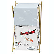 Sweet Jojo Designs&reg; Airplane Laundry Hamper