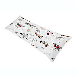 Sweet JoJo Designs® Airplane Body Pillowcase