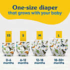 Alternate image 3 for Charlie Banana One Size Reusable Cloth Diaper with 2 Inserts in Malibu