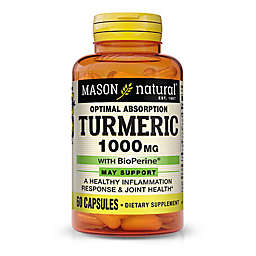 Mason Natural® 60-Count Optimal Absorption Turmeric with Bioperine® Capsules