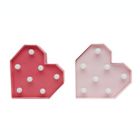 Alternate image 1 for H for Happy&trade; Assorted LED Hearts Valentine's Day Decorative Accent