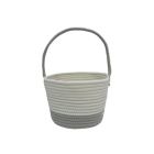 Alternate image 0 for H for Happy&trade; Fabric Easter Basket in Grey