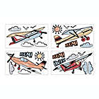Alternate image 1 for Sweet Jojo Designs&reg; Airplane Wall Decal Stickers
