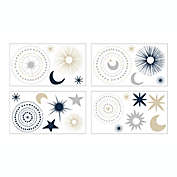 Sweet Jojo Designs&reg; Celestial Blue Wall Decals (Set of 4)