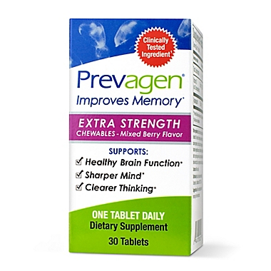 Prevagen&reg; 30-Count Mixed Berry Flavor Extra Strength Chewables. View a larger version of this product image.