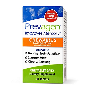 Prevagene&reg; 30-Count Chewable Tablets in Orange Flavor. View a larger version of this product image.