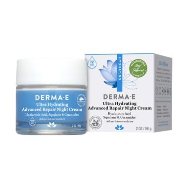 Derma E 2 oz. Hydrating Night Crème with Hyaluronic Acid for Dry/Normal Skin. View a larger version of this product image.