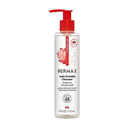 Derma E 6 fl. oz. Anti-Wrinkle Vitamin A and Glycolic Cleanser for Normal/Oily Skin