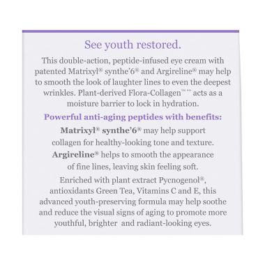 Derma E&reg; 0.5 oz. Advanced Peptides &amp; Collagen Eye Cream. View a larger version of this product image.