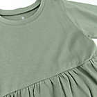 Alternate image 1 for Honest&reg; Size 2T 3-Piece Organic Cotton Tunic Dress, Legging, and Headband Set in Olive