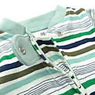 Alternate image 2 for Honest&reg; Size 0-3M 2-Pack Striped Organic Cotton Sleep &amp; Plays in Navy/White