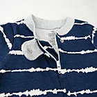 Alternate image 1 for Honest&reg; 2-Pack Striped Organic Cotton Sleep &amp; Plays in Navy/Multi