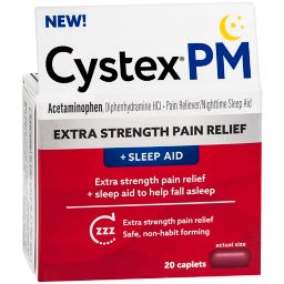 Cystex® PM 20-Count Extra Strength Pain Relief Caplets