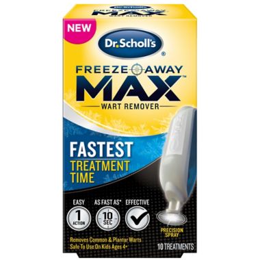 Dr. Scholl's&reg; 10-Count Freeze Away Max&trade; Wart Treatment. View a larger version of this product image.