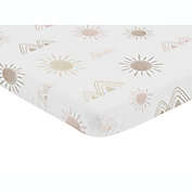 Sweet Jojo Designs&reg; Desert Sun Mini Fitted Multicolor Crib Sheet