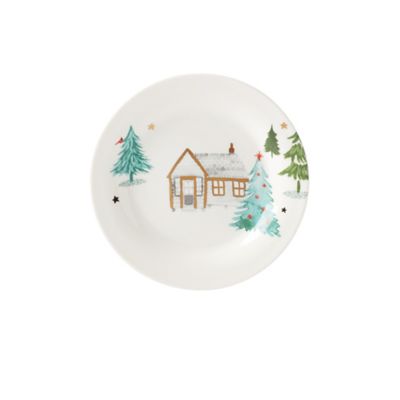 Lenox Balsam Lane Appetizer Plates In Green (Set Of 4)