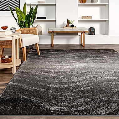 nuLOOM Julene 2&#39; x 3&#39; Accent Rug in Grey. View a larger version of this product image.