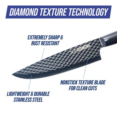 Blue Diamond&trade; Sharp Stone 4-Piece Knife Set. View a larger version of this product image.