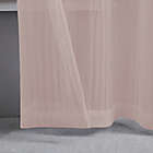Alternate image 2 for Juicy Couture&reg; Marnie 84-Inch Light Filtering Window Curtain Panels in Blush (Set of 2)