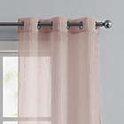Alternate image 1 for Juicy Couture&reg; Marnie 84-Inch Light Filtering Window Curtain Panels in Blush (Set of 2)
