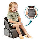 Alternate image 4 for Contours Explore&reg; 2-in-1 Portable Booster Seat and Diaper Bag in Graphite