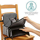 Alternate image 10 for Contours Explore&reg; 2-in-1 Portable Booster Seat and Diaper Bag in Graphite