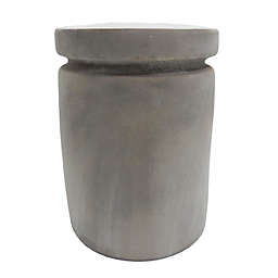 Cement Accent Table in Grey