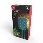 Alternate image 1 for Globe Electric 6-Outlet Digital Timer Outdoor Grounded Stake in Green