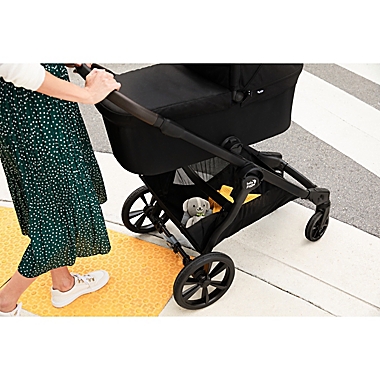Baby Jogger&reg; DLX Pram City Select in Lunar Black. View a larger version of this product image.