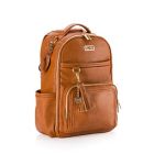 Alternate image 1 for Boss Plus&trade;  Backpack Diaper Bag Cognac