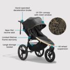 Alternate image 5 for Baby Jogger&reg; Summit&trade; x Robin Arzón Jogging Stroller in City Royalty